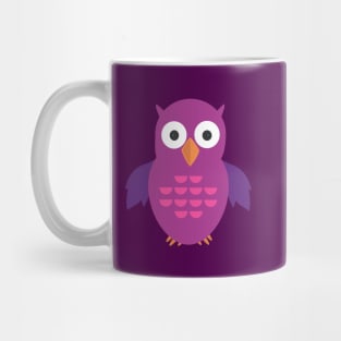 Purple & Purple Owl Mug